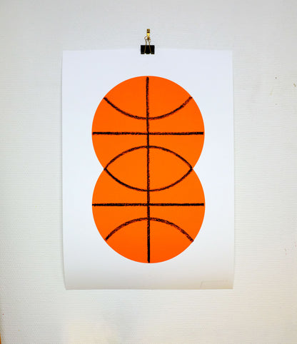 Basketball Venn Hybrid Print/Original