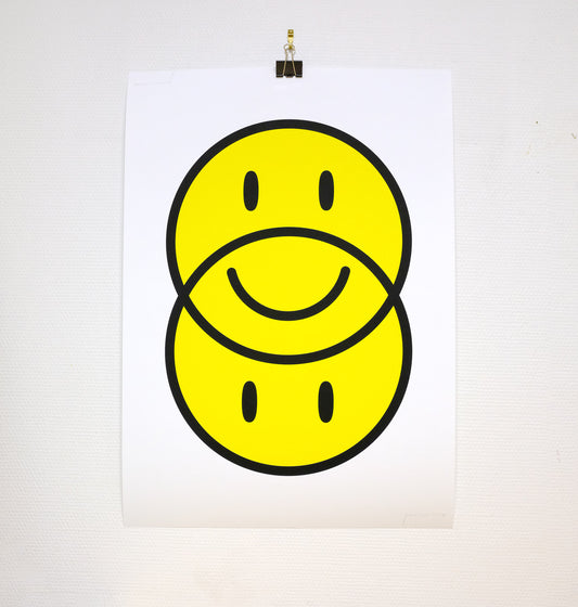 Smiley Venn Print