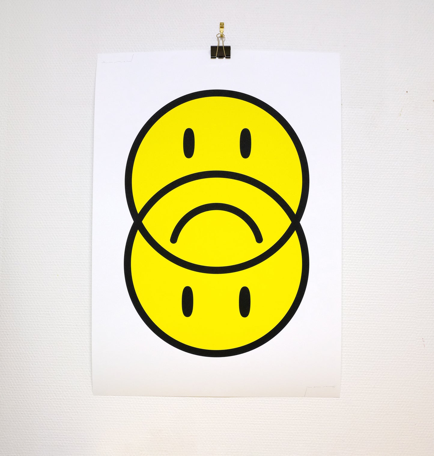 Smiley Venn Print