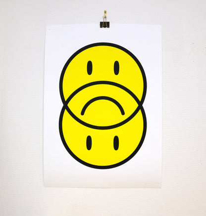 Smiley Venn Print